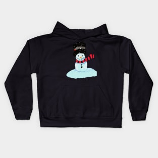 snowman Kids Hoodie